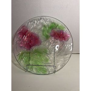 A Vintage Grape and Green Frosted Fruit Dinner Platter (KIG Indonesia)